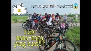 Goes sepedah bareng mama-mama cantik!!