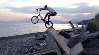 Purple friend - Mikhail Sukhanov Biketrial. Велотриал