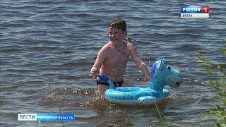 Кировчанам запретили купаться на городском пляже (ГТРК Вятка)