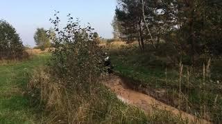 На квадроцикле носом техники в воду! НО НЕТ!!!!