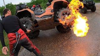 Лобовое Столкновение Квадроциклов. Поездка на Мистический Шар