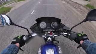 Похват без повода,по городу на yamaha ybr 125, жизнь одно мотоцикла.