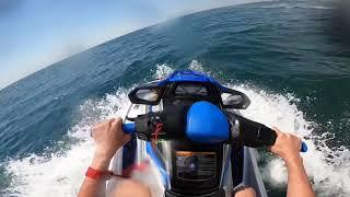 Обзор гидроцикла Yamaha GP1800 300 Л.С 2020г. Реакция море волны.