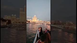 Москва река прогулка на теплоходе