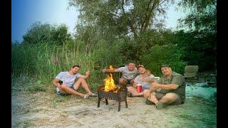 ОТДЫХ И РЫБАЛКА С НОЧЕВКОЙ НА ДОНУ. ЛОВИМ И КОПТИМ РЫБУ. ЖАРИМ ШАШЛЫК. ДОЛГОЖДАННАЯ ВСТРЕЧА. АЛИТУБ.