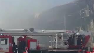 Волгоградская область: Тушат завод Isopan