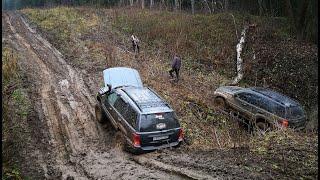 В засаде: Pajero Sport тихо объехал JEEPы
