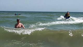 Катаюсь на Водном мотоцикле по Азовскому морю, 1 часть