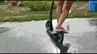 Жёсткий Дрифт На дороге!!!Дрифт На Самокате!!!