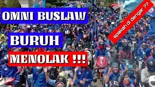 Kabar terkini RUU omnibuslaw ribuan buruh turun ke jalan | Nasib buruh soal UU Cipta kerja