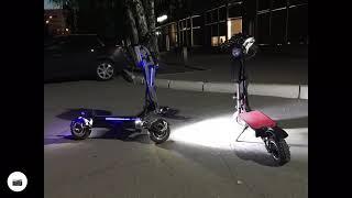 Покатушки по Самаре: 11 электросамокатов 500-3600W, трасса 30 км.