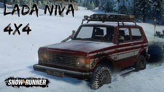 Lada Niva Na Neve! SnowRunner