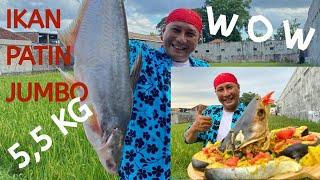#dapurbakkuhebat #masakanrumah #herugundul  wow ikan patin jumbo 5,5kg dimasak gundul