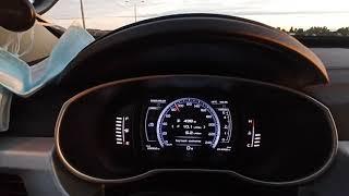 Джили атлас. Запас хода прибавляется
