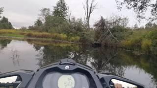 Покатушки по красивым местам на гидроцикле BRP GTI 130 SIA DOO Гидроцикл БРП