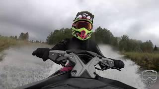 Гидроциклы в ПИТЕРЕ , река Камышовка. BRAAPEXTREME team