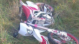 Эндуро покатушка на MOTOLAND WRX 250./упал