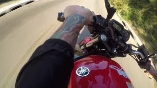 Cortando de giro na quebrada de xjtão e z750