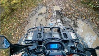 Грязь, Лес, Вода | Stels Leopard 600