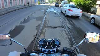 CB 400 vtec 1 проверял качество видео с gopro 7 black 4K
