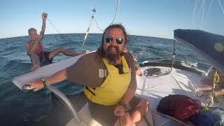 Как ходить на яхте по миру, катамаран,гидростоп-история,How2sail a speed yacht, catamaran,funny trip