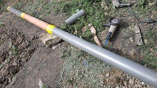 Колодец ручным буром с огромным дебитом
