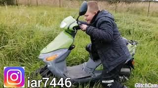 Покатушки на скутере хонда дио Сам Себе Сервес часть 2