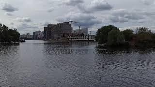. Причал Печатники-Парк Зарядье. Поездка на теплоходе Москва-21. 15 августа 2020 г.
