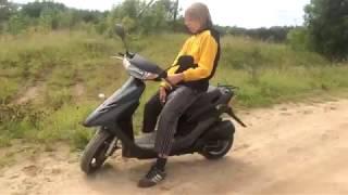HONDA DIO AF35 обзор и тест-драйв скутера