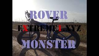 Трюки обзор электровелосипед фетбайк Rover Monster