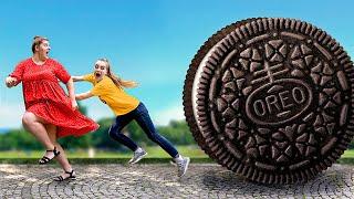 Tantangan Ekstrim 1000 Oreo! / Oreo Raksasa!