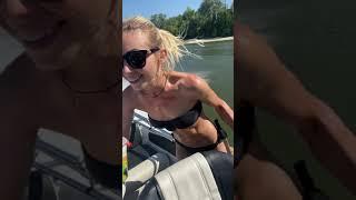 Кто быстрее ? Катер или водный мотоцикл ???