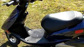 Скутер Honda Dio AF 62 после простоя