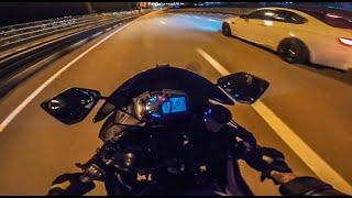 ДЕВУШКА НЕ УДЕРЖАЛА СПОРТ БАЙК НА 200КМ/Ч | KAWASAKI NINJA 636