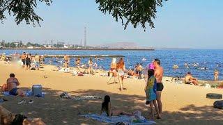 Мариуполь 6 июля. Городской пляж. 2020