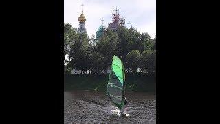 Вологодский виндсёрфинг в действии! #ГужевTV