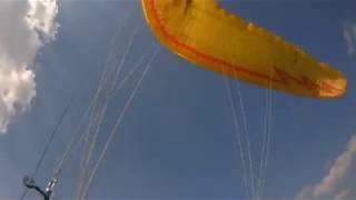 Жесткие сложения параплана. (Air incidents. Paragliding)