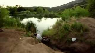 Велосипедный экстрим в воду
