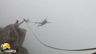 Серёжа Shaan-Kaya Rope Jumping with Skyline X-team in Crimea
