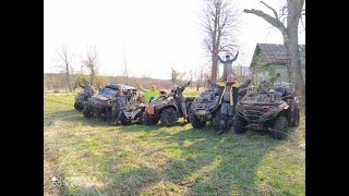 Наши квадроциклы любят  грязь