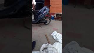honda dio 27 звук без глушителя
