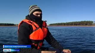 Больше тонны брошенных сетей вытащили из Братского водохранилища