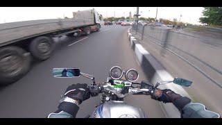 Мото-покатушки на Honda CB400 по Харькову, сезон 2019