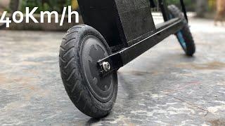 How to make Electric Scooter using 250w gearless motor