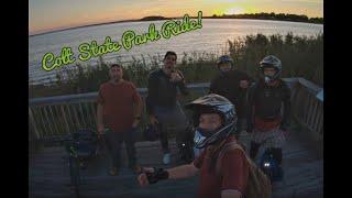 Electric Unicycle Group Ride - Providence Crew India Point to Colt State Park. MSP MSX Monster KS18S