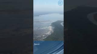 Вода в Краснодарском водохранилище опустилась до уровня "мертвого объема". Август 2020.