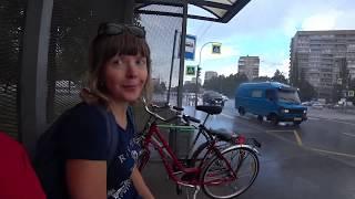 Санкт-Петербург,июль, 2020.Катаемся на велосипедах по городу.