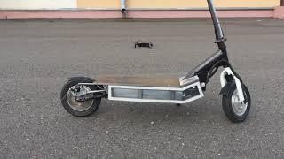 Самокат из гироскутера версия 3
