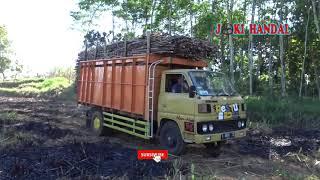 Jalan Parah Truck Sampek Bunyi  Skil JOKI HANDAL TRUK TEBU