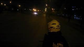 покатушки в 5 утра на велике и питбайке
